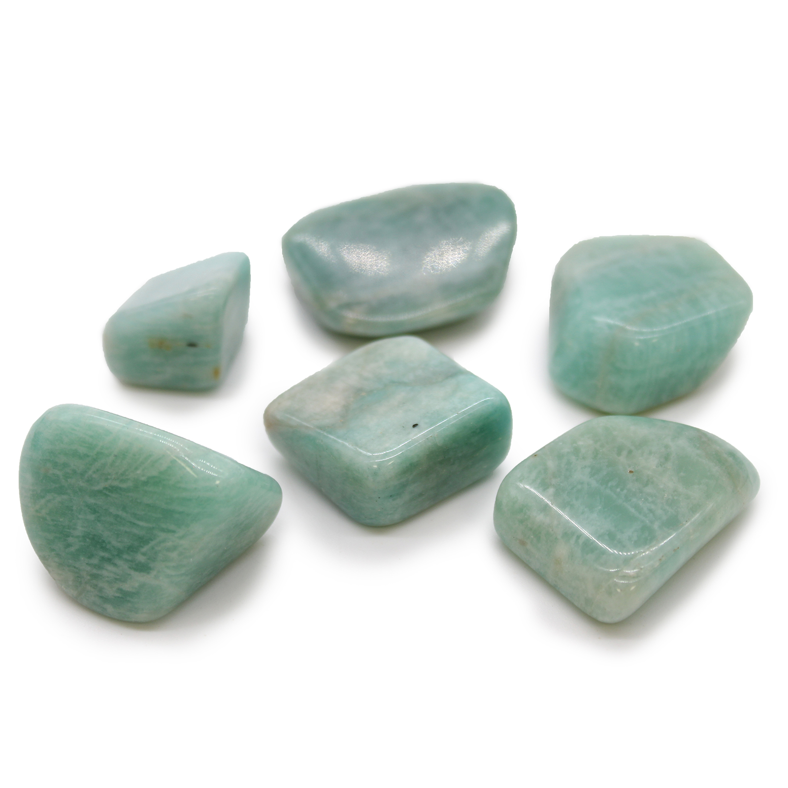 Extra Large Tumble Stones - Amazonite