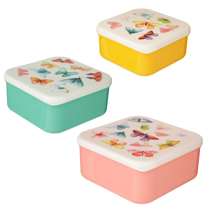 Lunch Boxes Set of 3 (M/L/XL) - Butterfly House Pick of the Bunch