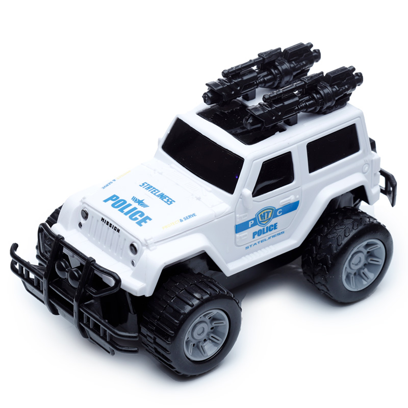 Friction 4x4 Police Car Light & Sound Toy
