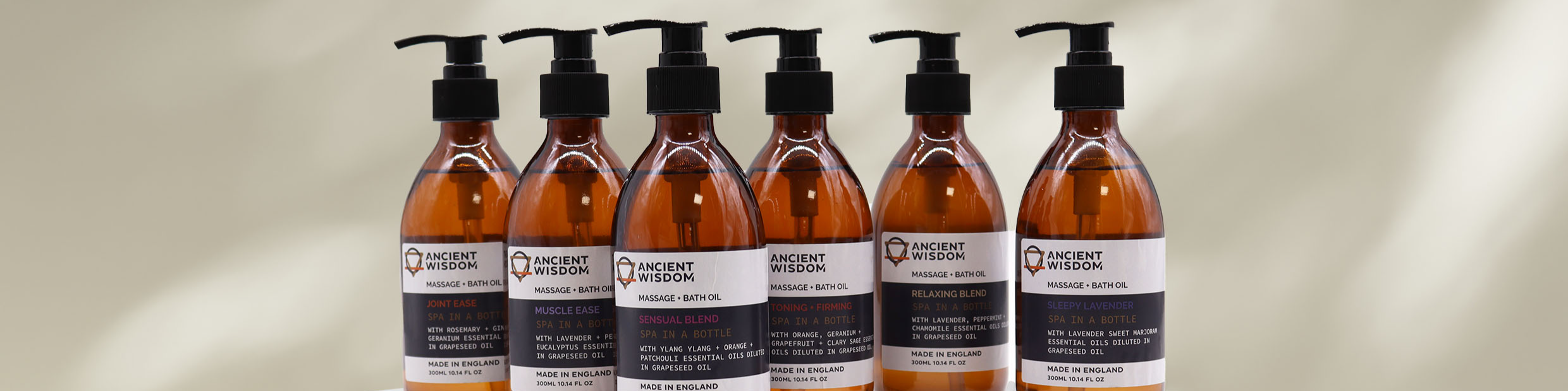 Massage & Bath Oils -  Shop Now