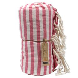 Cotton Pario Towel - 100x180 cm - Hot Pink