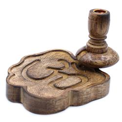 Small Mango Wood Backflow Burner - Ohm