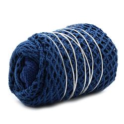 Pure Cotton Mesh Bag - Denim