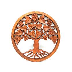 Tree of Life Grapes Panel - 40cm