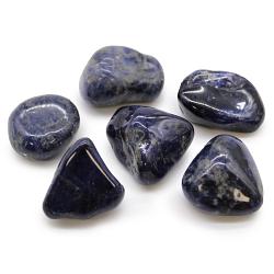 Large African Tumble Stones - Sodalite - Pure Blue (6 Pack)