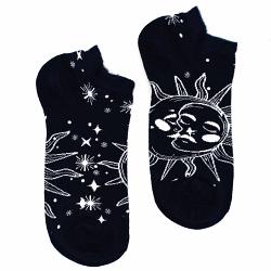 M/L Hop Hare Bamboo Socks Low (7.5-11.5) - Sun and Moon?