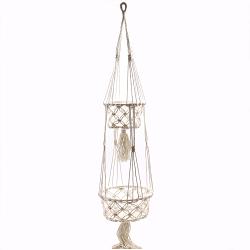 Macrame Pot Holder - Double Holder