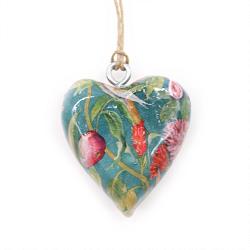 Large Decor Wood Heart -  Blue Bird