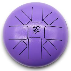 Medium Hapi Drum Om Violet- 22x16cm