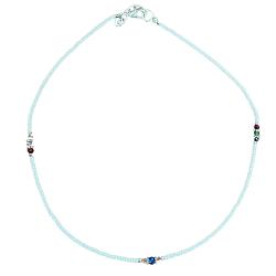 Nepalese Extra Fine Gem Necklace - Pearl & Cut Beads
