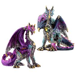 Crystal Shield Dark Legends Dragon Figurine