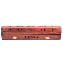 Decorative Sheesham Wood Box with Elephant Design