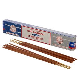 Satya Incense Sticks - Nag Champa & Silver Spirit
