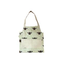 Green Summer Bee Apron