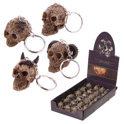 Fantasy Celtic Skull Head Key Chain