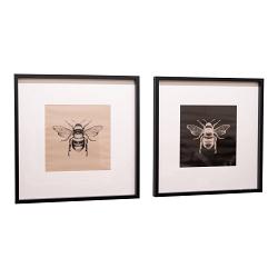 Set of 2 Bee Framed Prints