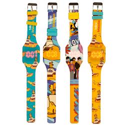 Silicone Digital Watch - Yellow Submarine