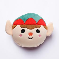 Christmas Elf Relaxeazzz Plush Round Travel Pillow & Eye Mask Set