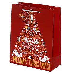 Meowy Christmas Simon's Cat Large Christmas Gift Bag